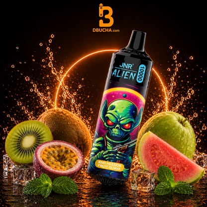 Jednorazówki KIWI PASSION FRUIT GUAVA -  JNR Alien 10K