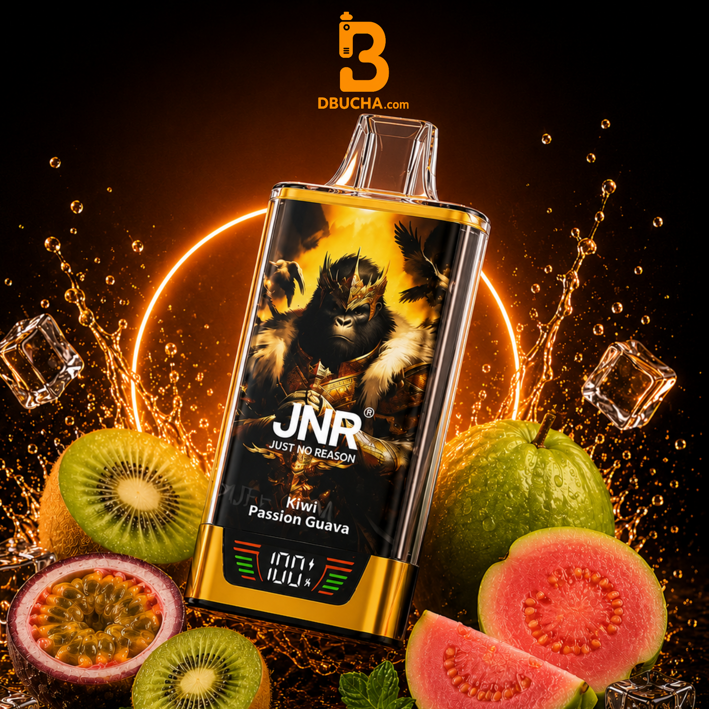 Jednorazówki KIWI PASSION FRUIT GUAVA - JNR RageGorilla 55K