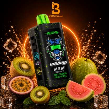 Jednorazówki KIWI PASSION FRUIT GUAVA - MerryMi Blade 30K