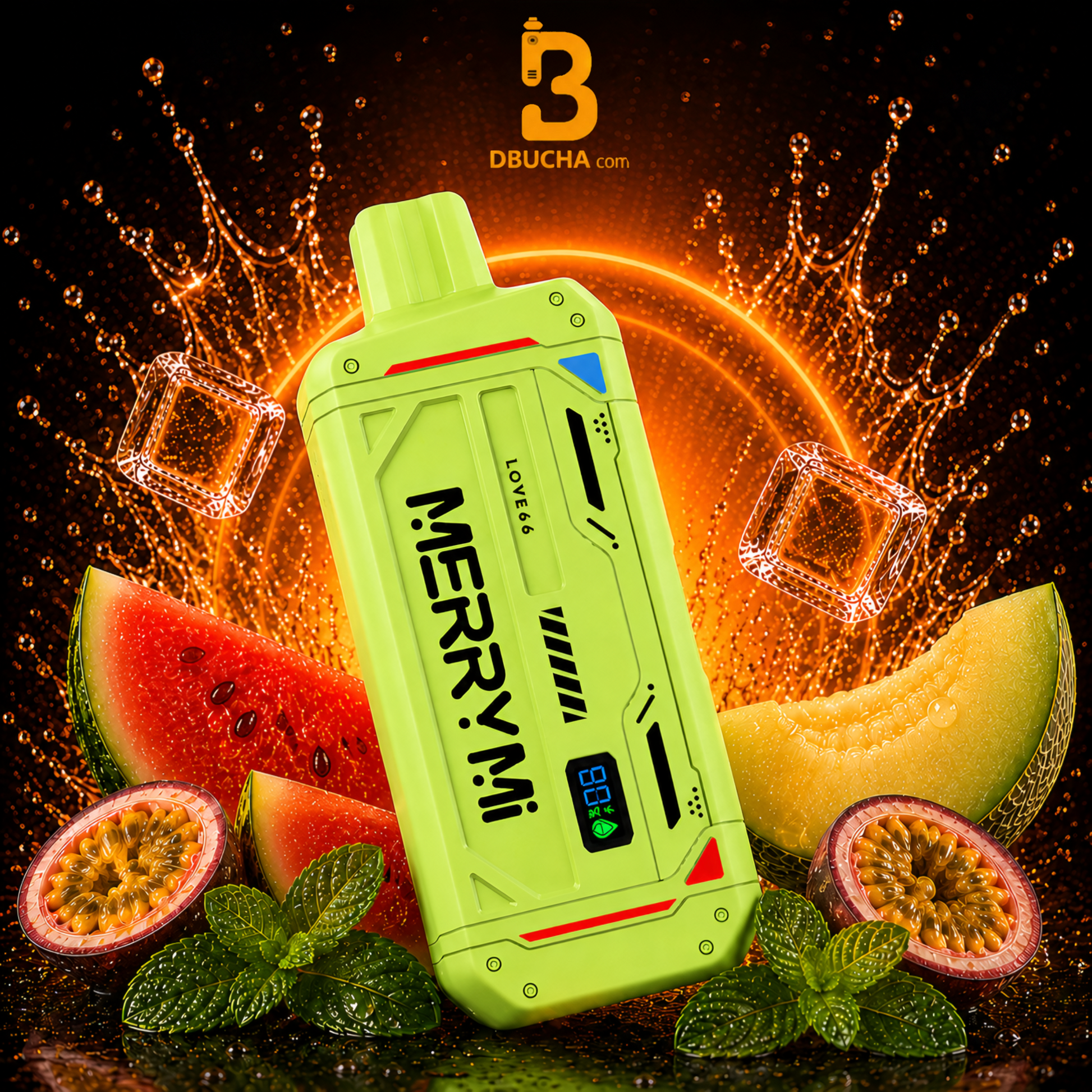 Jednorazowka MerryMi M Mecha 16000 Buchow Love 66