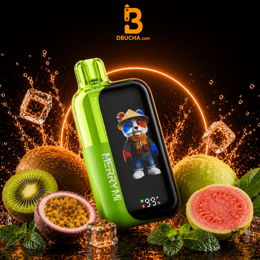 Jednorazówki KIWI PASSION FRUIT GUAVA - MerryMi Panda X 40K