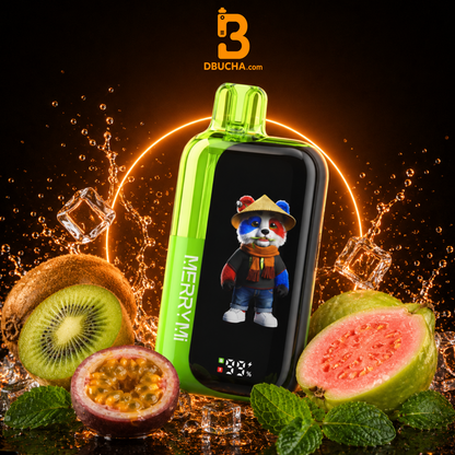 Jednorazówki KIWI PASSION FRUIT GUAVA - MerryMi Panda X 40K