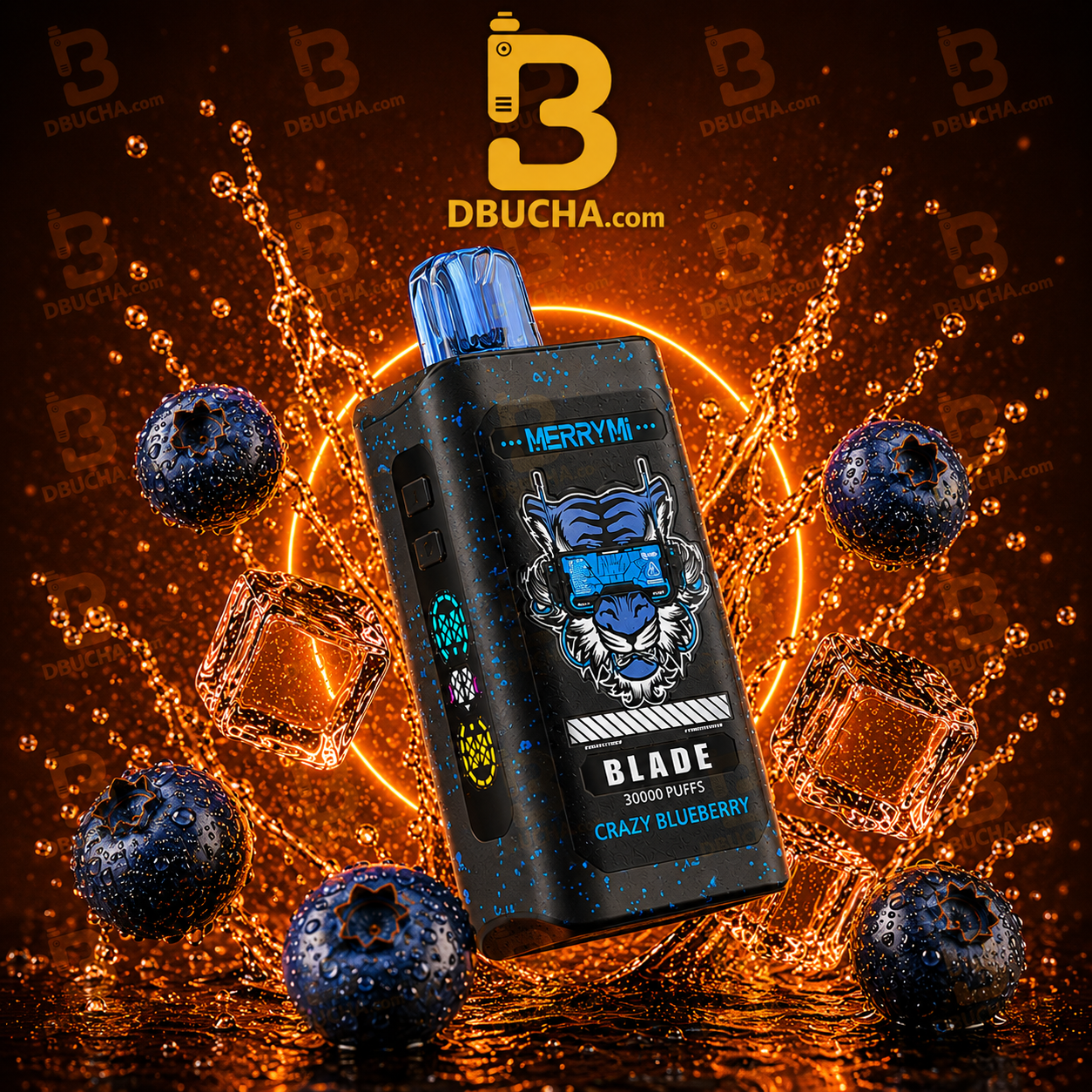 Jednorazówka MerryMi Blade 30K smak Crazy Blueberry