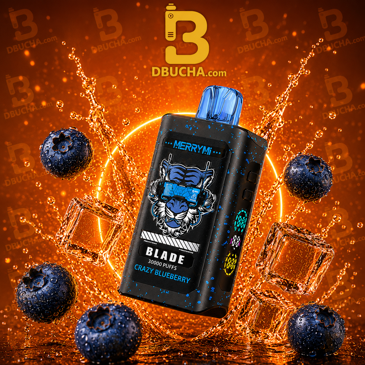 Jednorazówka MerryMi Blade 30K Crazy Blueberry