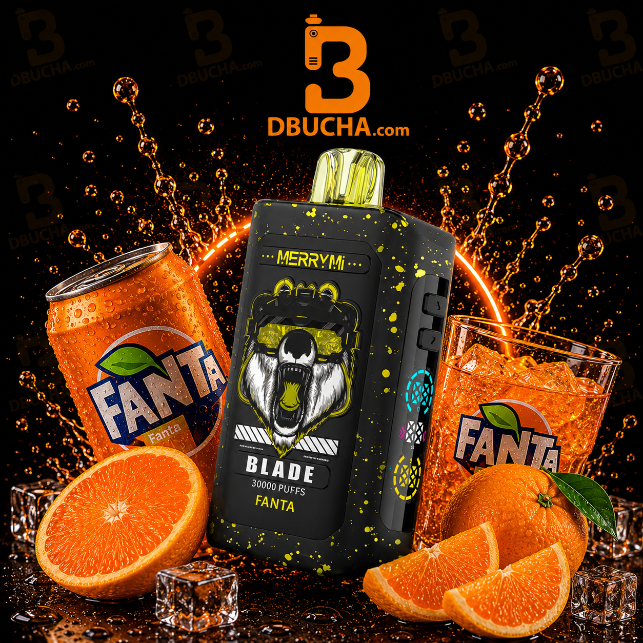 Jednorazówka MerryMi Blade 30K Fanta