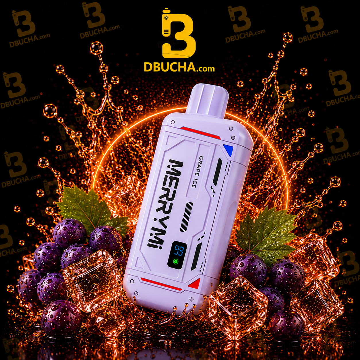 Jednorazówka MerryMi M-Mecha 16K Grape Ice