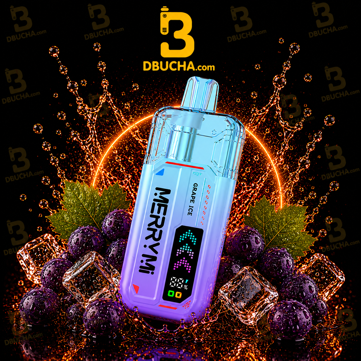 Jednorazówka MerryMi Mecha-X 28K Grape Ice