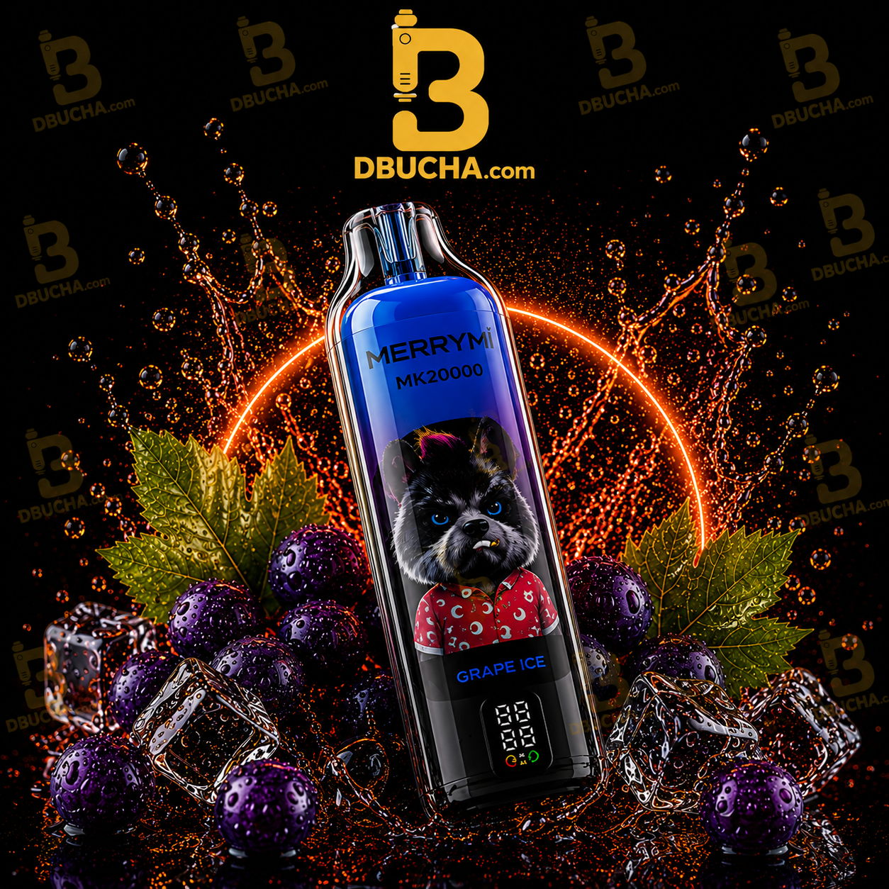 Jednorazówka MerryMi MK20000 20K smak Grape Ice