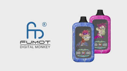 Fumot - Digital Monkey 40K - E-papierosy Jednorazowe- Jednorazówki - 2 % Nikotyny