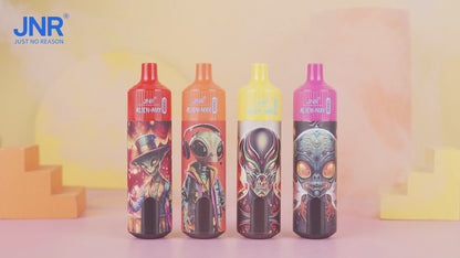 Jednorazówki - E papieros - Polska - JNR - Alien Max - 18K - Video - Najtańsze 