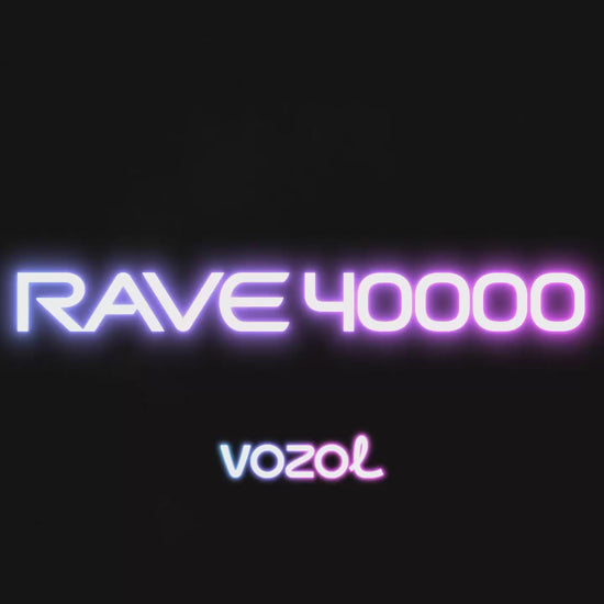 Jednorazówki - E papieros - Vozol - Rave - 40K - Video - Najtańsze