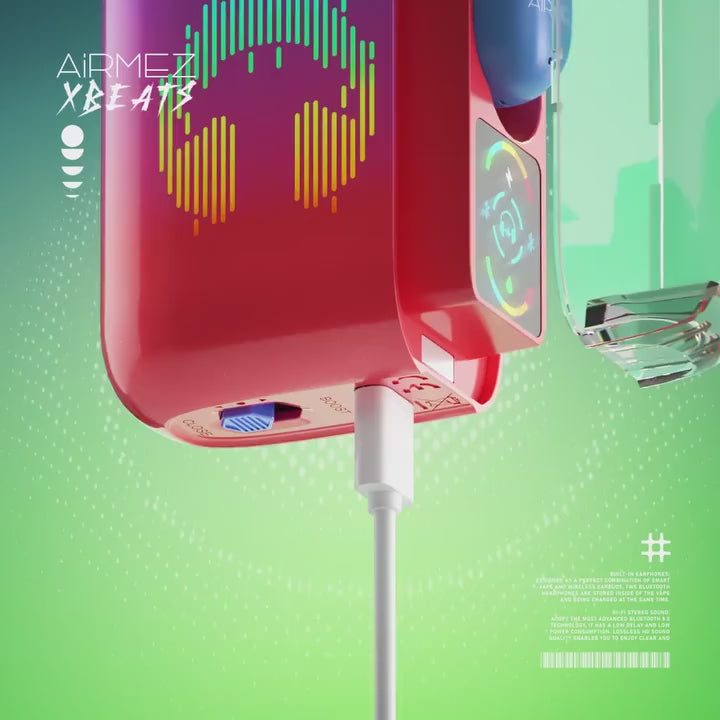 Jednorazówki - E papieros - Polska - AirMez - X-Beats - 40K - Video - Najtańsze