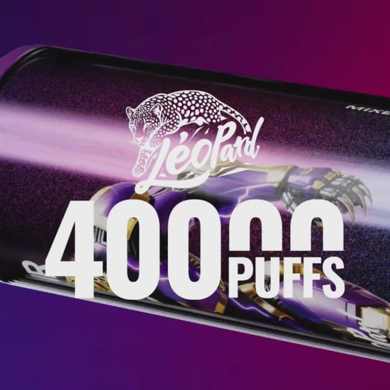 Jednorazówki - E papieros - Polska - JNR - Leopard - 40K - Video - Najtańsze